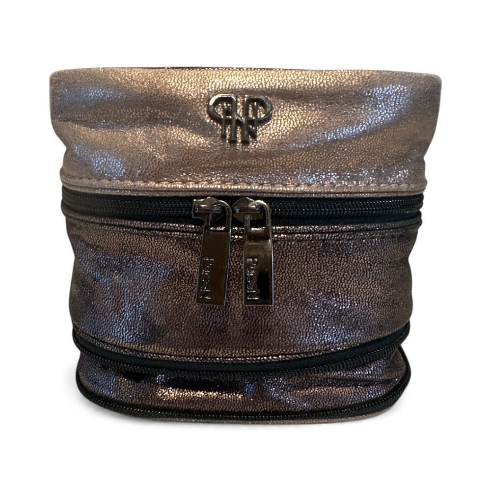 PurseN Weekender Jewelry Case Bronze Luster Travel Jet Set Organized